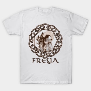 Freya- Norse Goddess of Love and Warrior Spirit T-Shirt